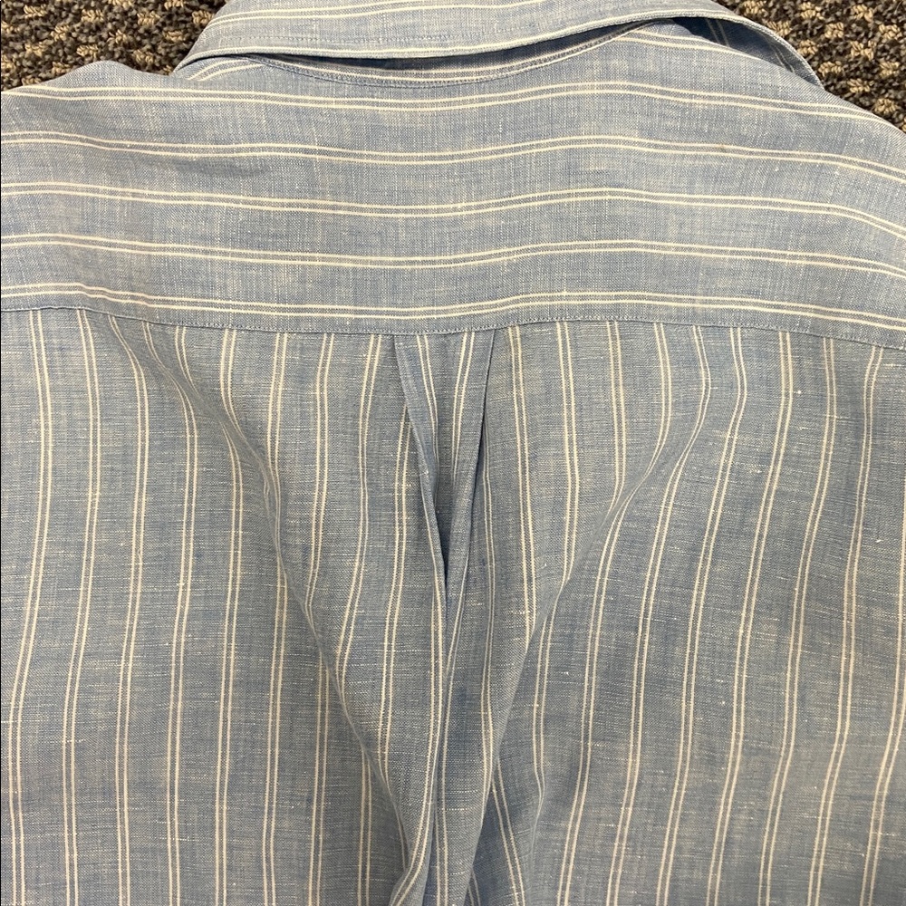 Brooks Brothers Button-Down Collar Pinstriped Shi… - image 8